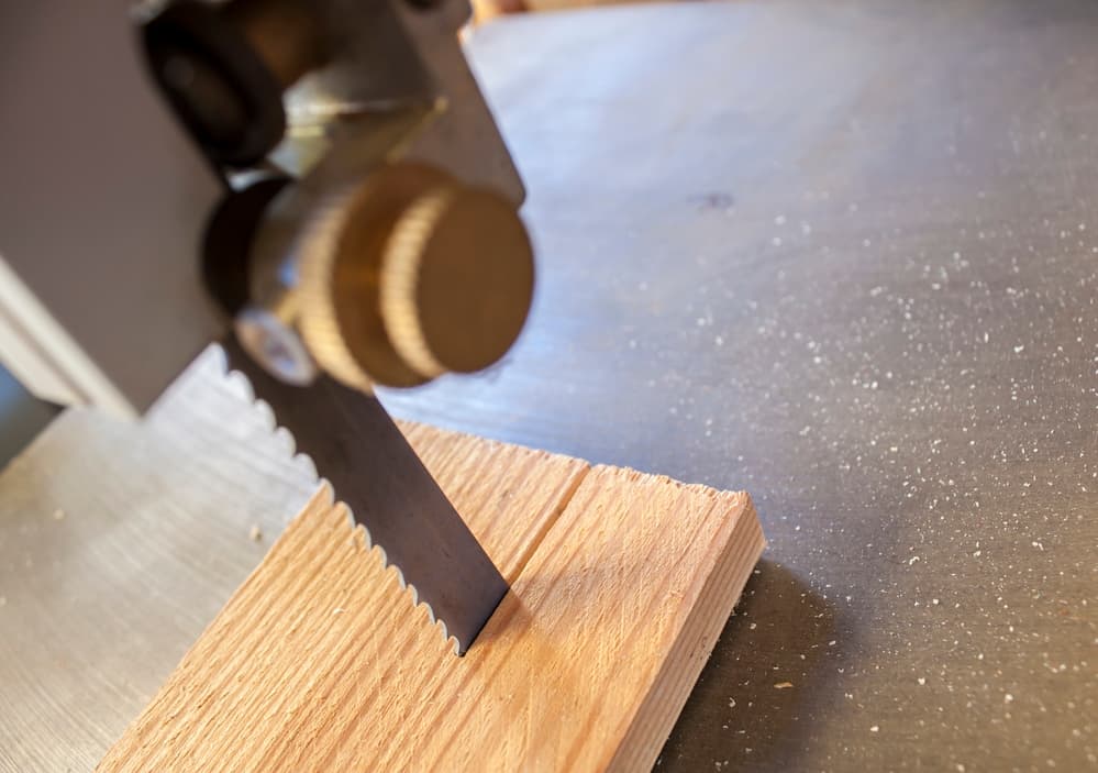 Industrial cutting operation